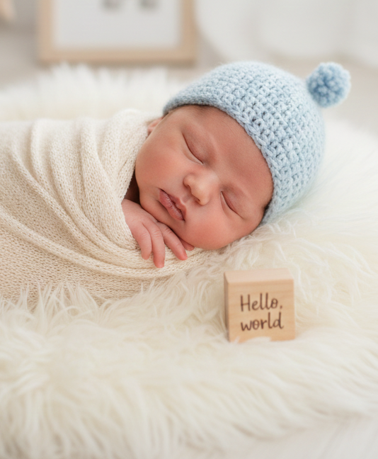 生まれたての赤ちゃん